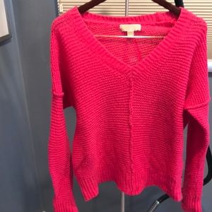 Pink Michael Kors large sweater